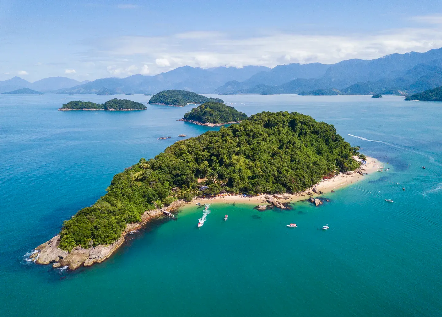 Ilha Pelada em Paraty